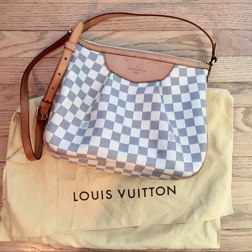 Louis Vuitton Siracusa Damier Crossbody Purse